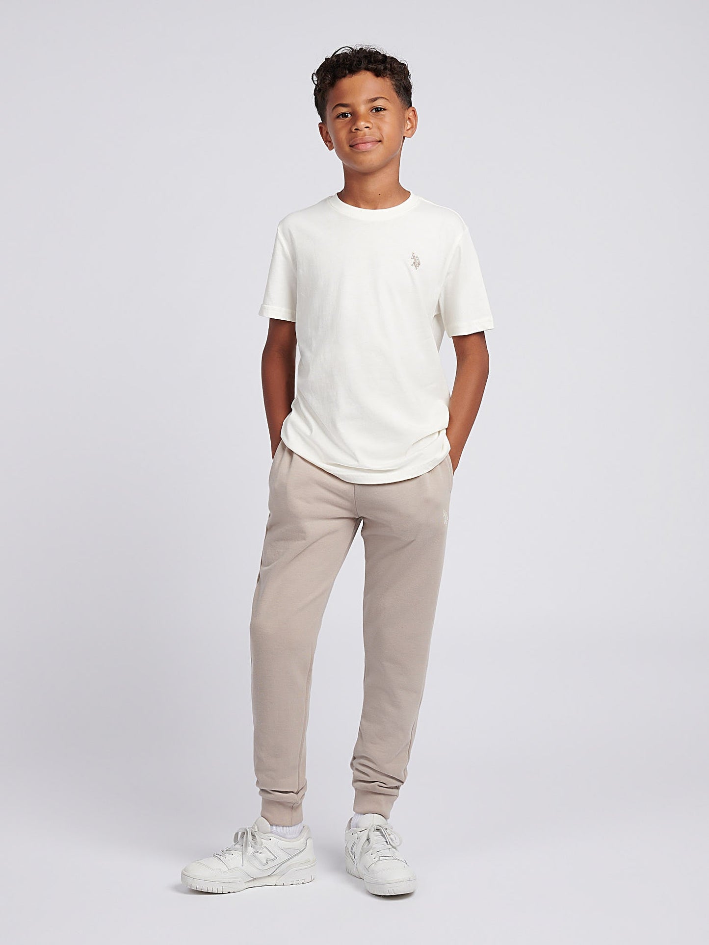 Boys Double Horsemen Loopback Jogger Atmosphere