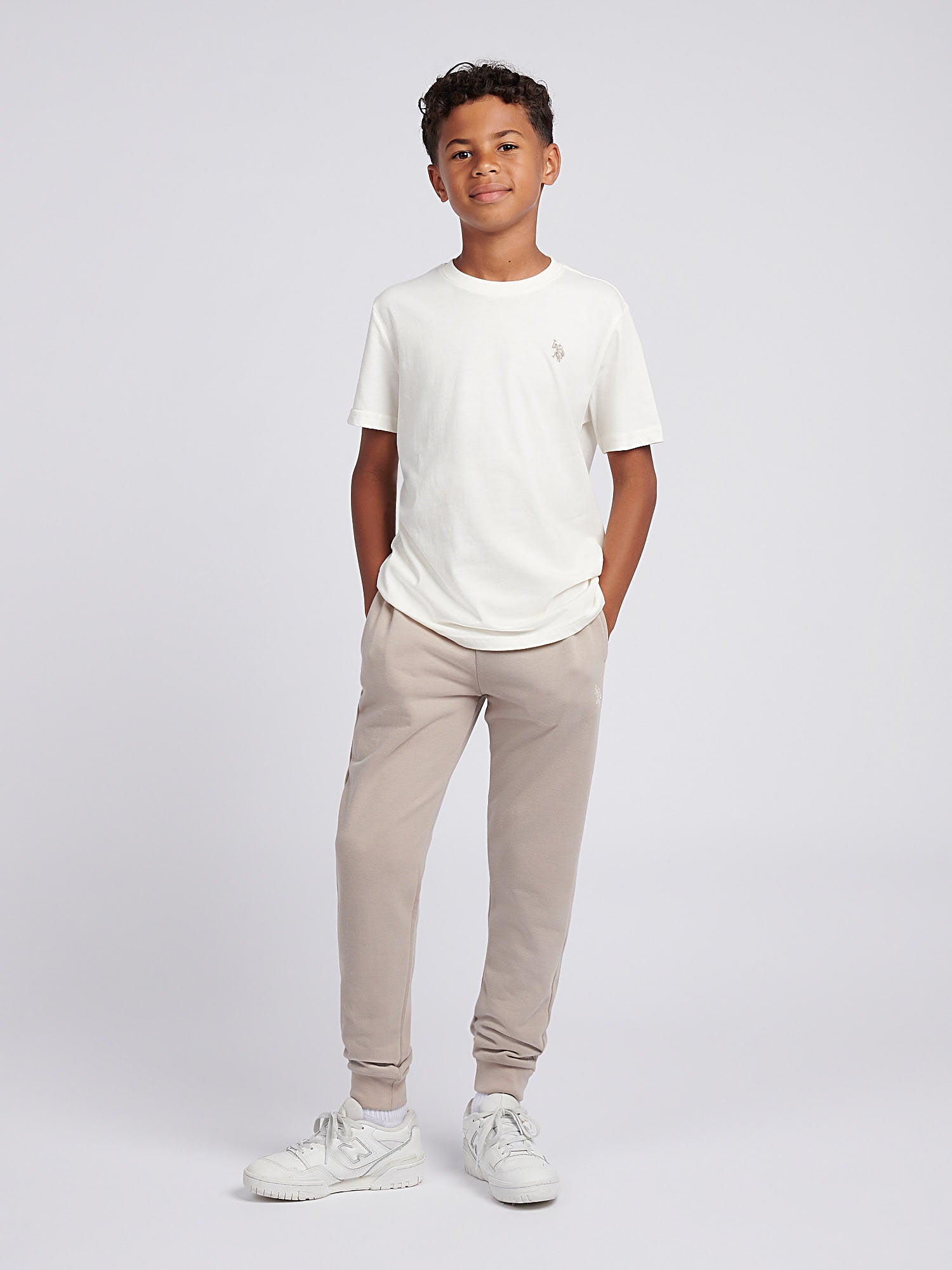 Boys Double Horsemen Loopback Jogger Atmosphere
