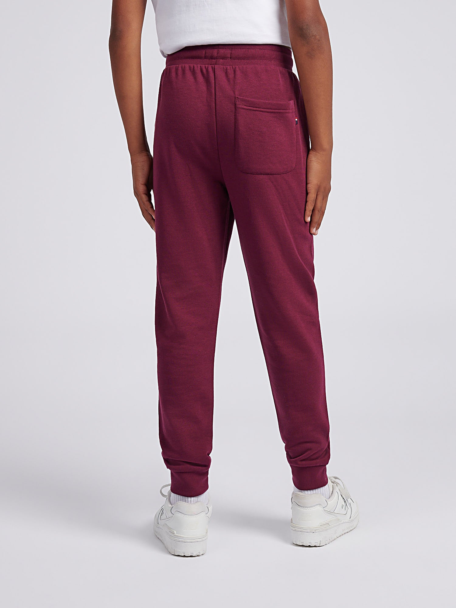 Boys Double Horsemen Loopback Jogger Grape Wine