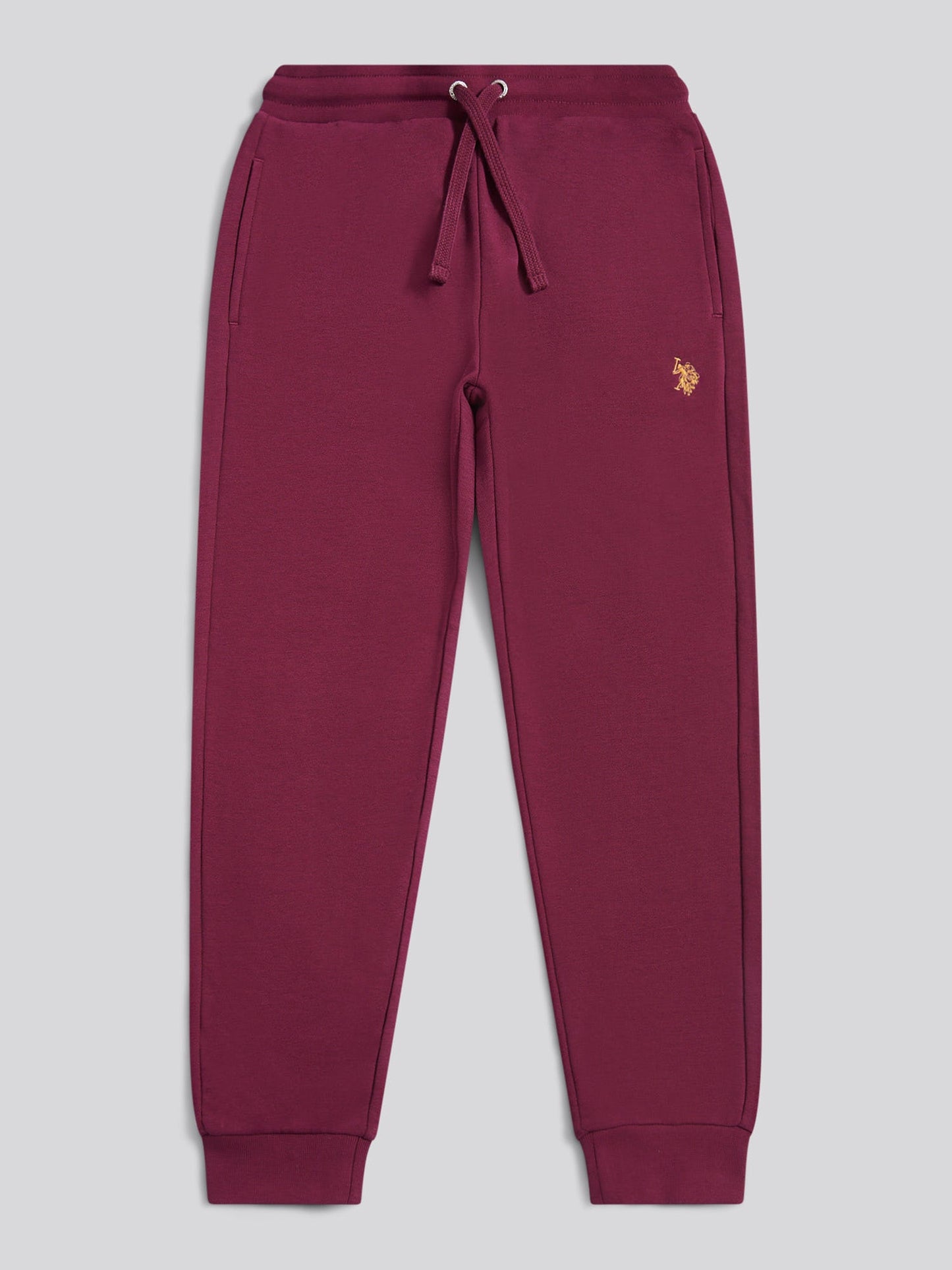 Boys Double Horsemen Loopback Jogger Grape Wine