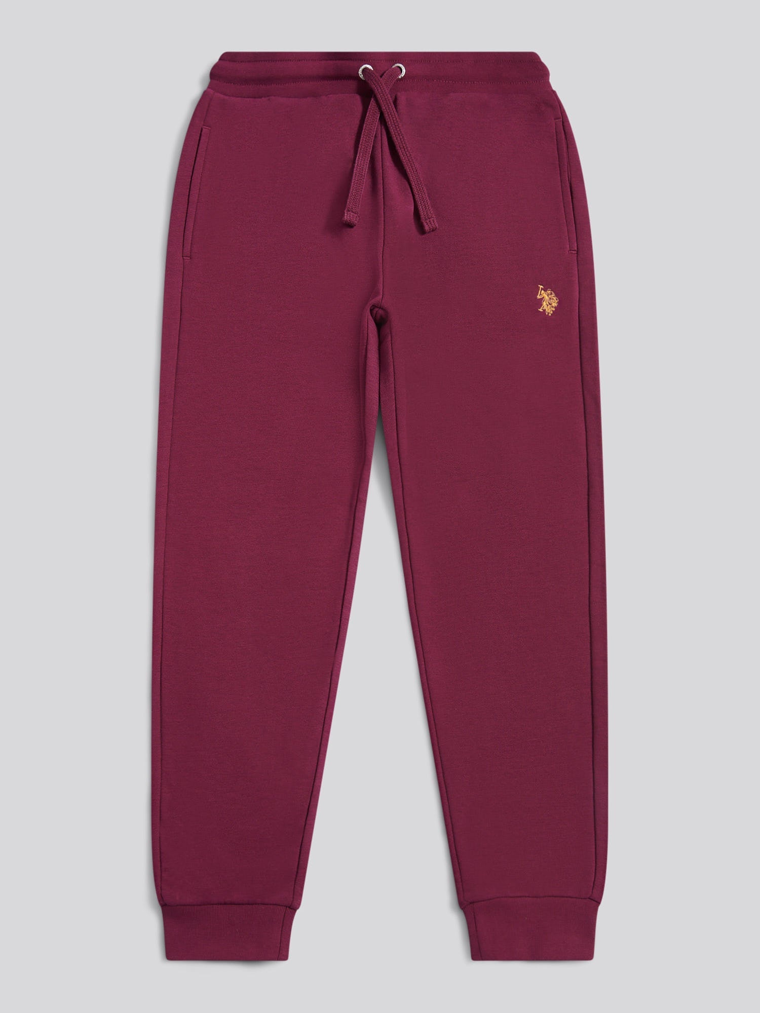 Boys Double Horsemen Loopback Jogger Grape Wine