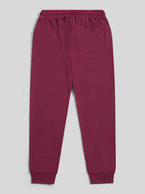 Boys Double Horsemen Loopback Jogger Grape Wine