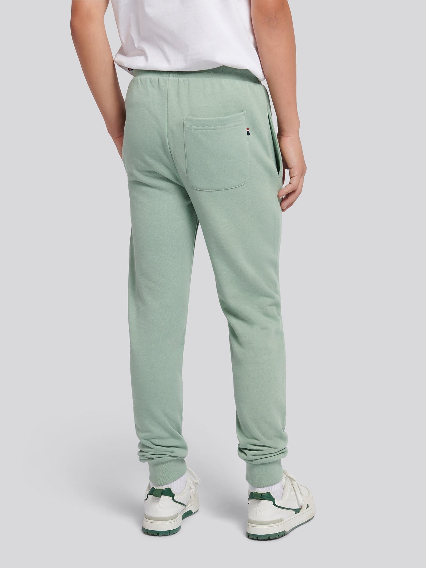 Boys Double Horsemen Loopback Jogger Iceberg Green
