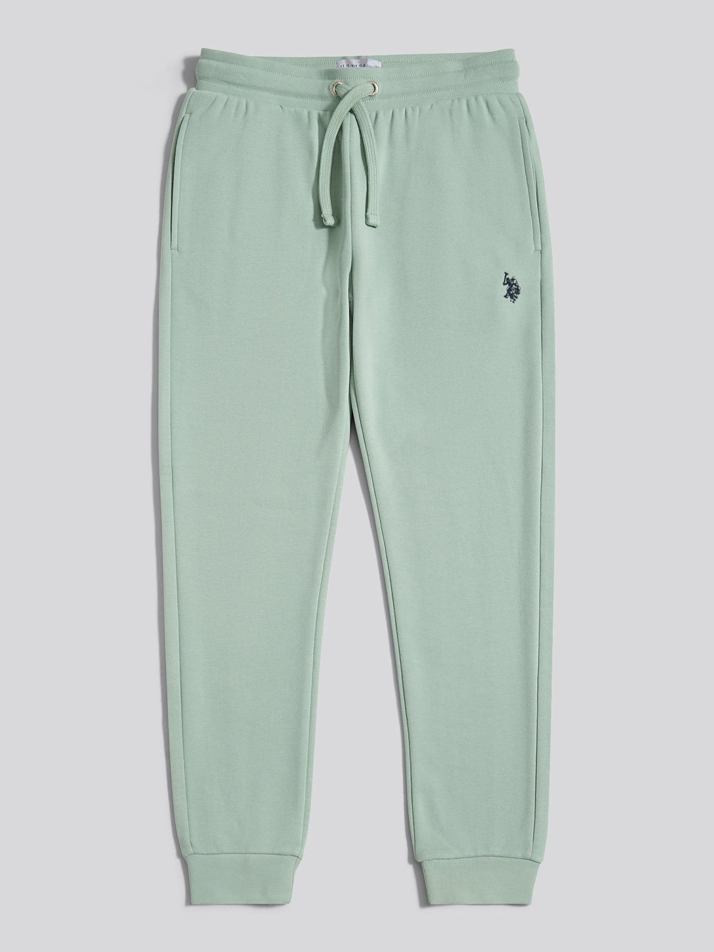Boys Double Horsemen Loopback Jogger Iceberg Green