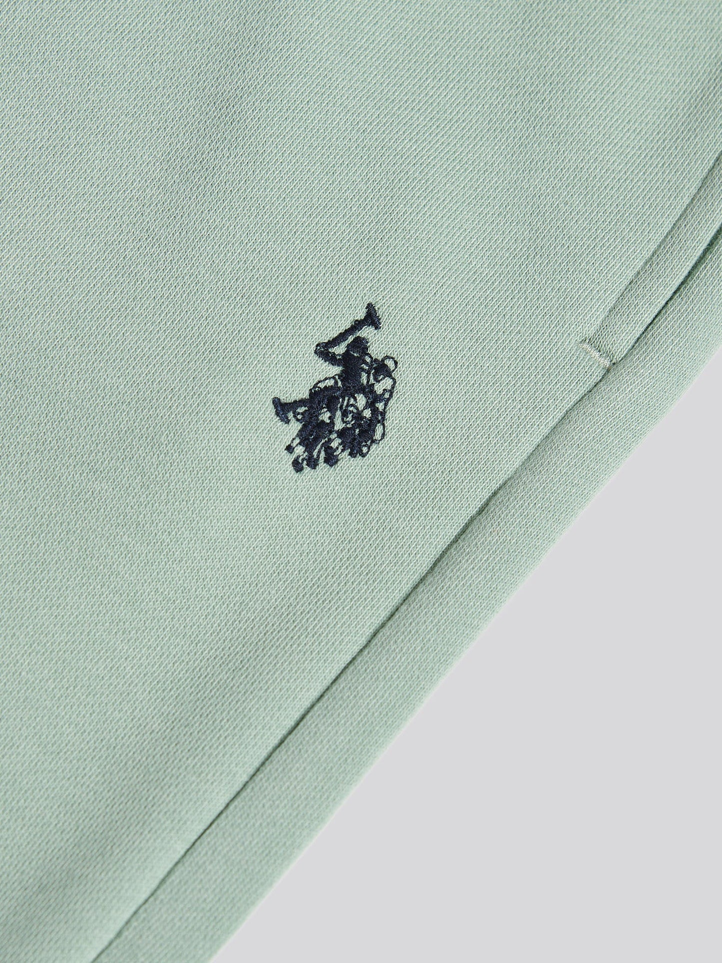 Boys Double Horsemen Loopback Jogger Iceberg Green