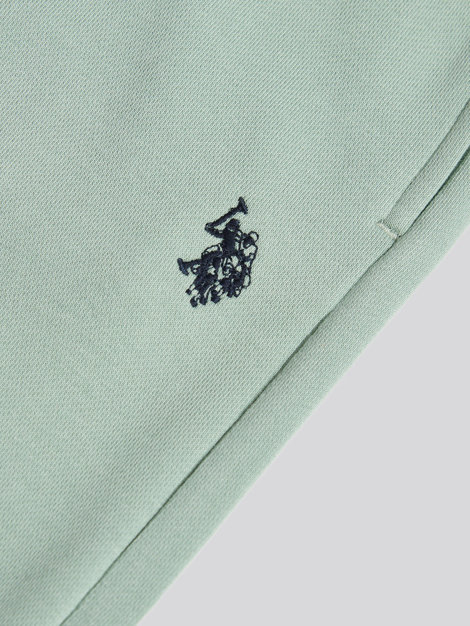 Boys Double Horsemen Loopback Jogger Iceberg Green