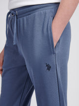 Boys Double Horsemen Straight Leg Jogger in Vintage Indigo