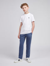 Boys Double Horsemen Straight Leg Jogger in Vintage Indigo