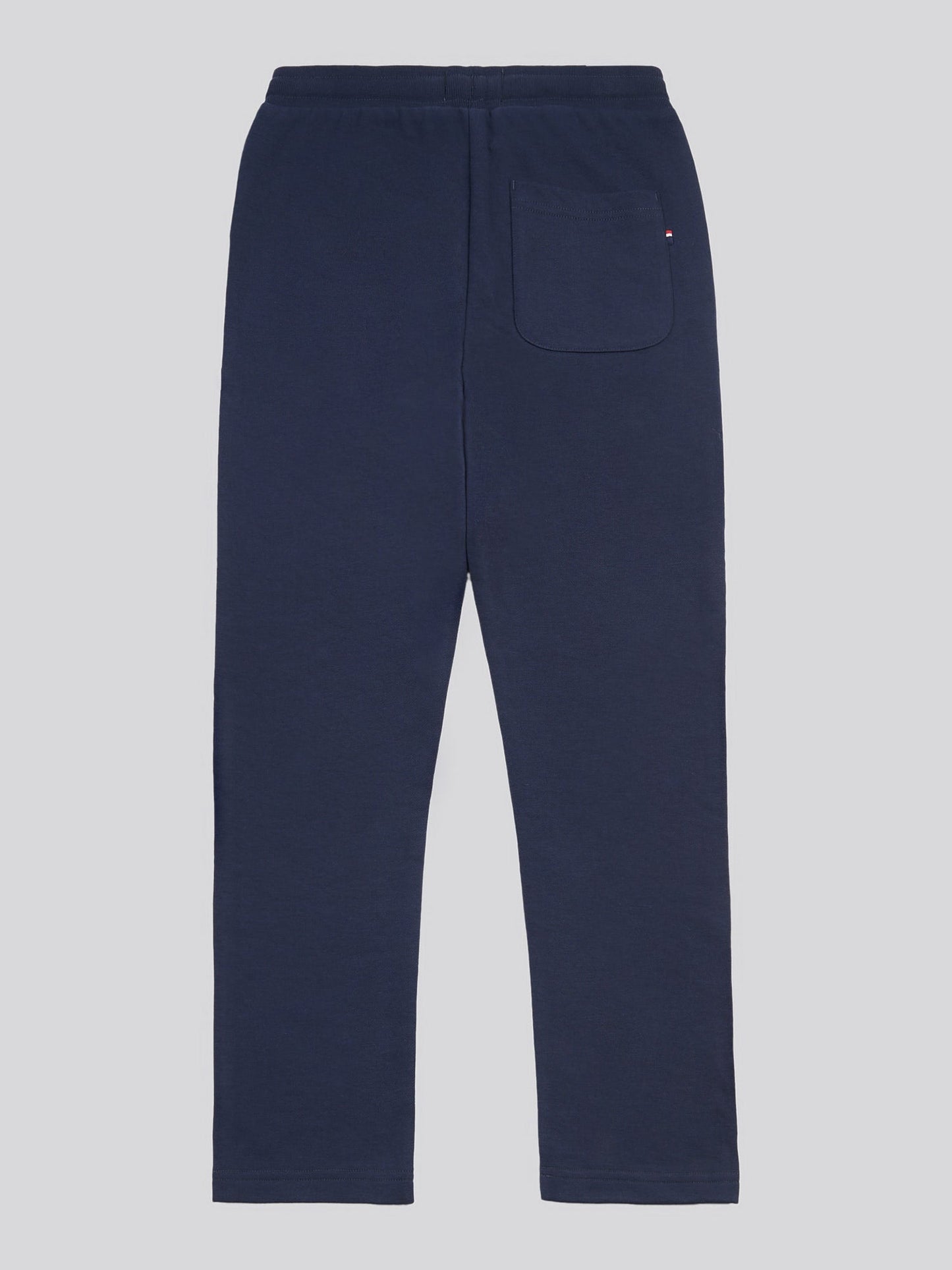 Boys Double Horsemen Straight Leg Jogger in Dark Sapphire Navy / Haute Red DHM