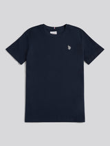 Boys USPA Back Graphic T-Shirt in Dark Sapphire Navy