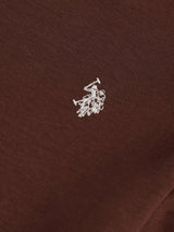 Boys USPA Back Graphic T-Shirt in Chocolate Martini