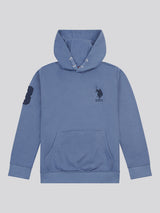 Boys Player 3 Hoodie in Vintage Indigo