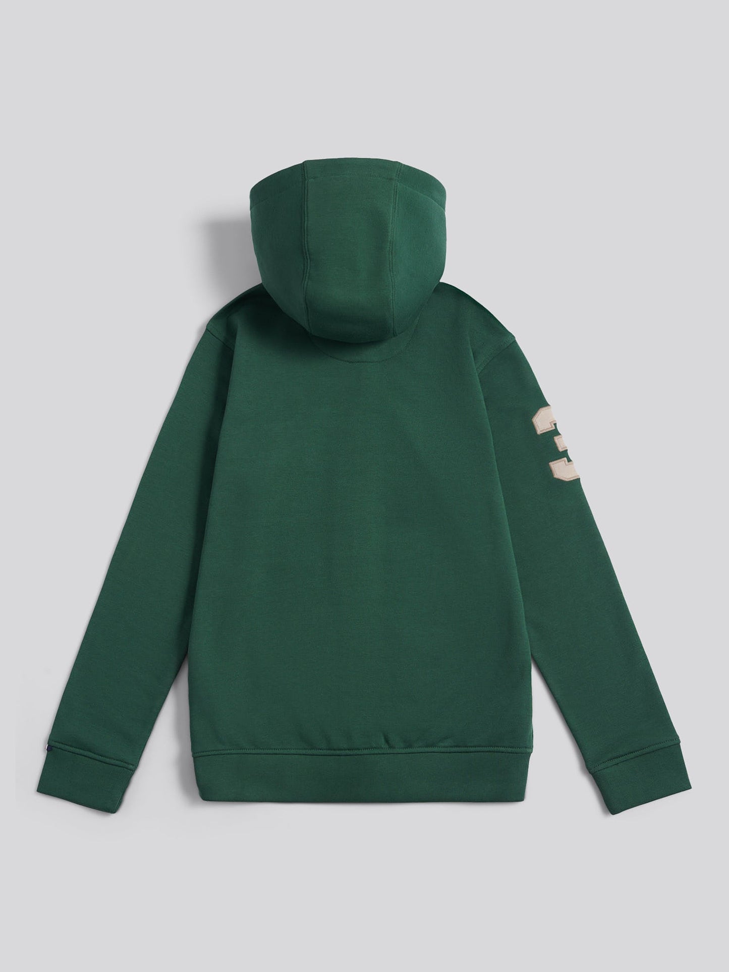 Boys Player 3 Zip Hoodie in Pineneedle