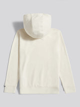 Boys Double Horsemen Hoodie Whisper White