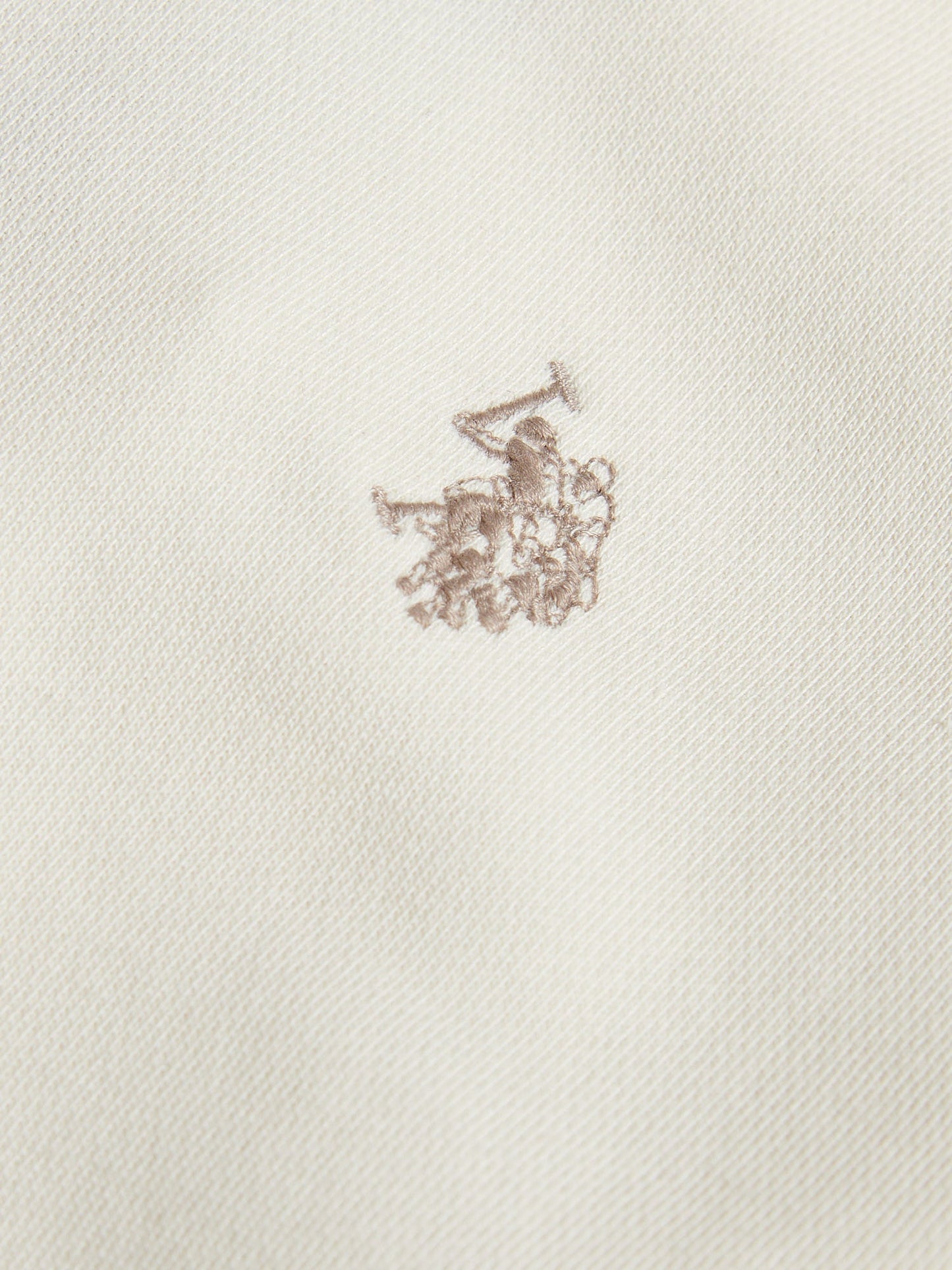 Boys Double Horsemen Hoodie Whisper White