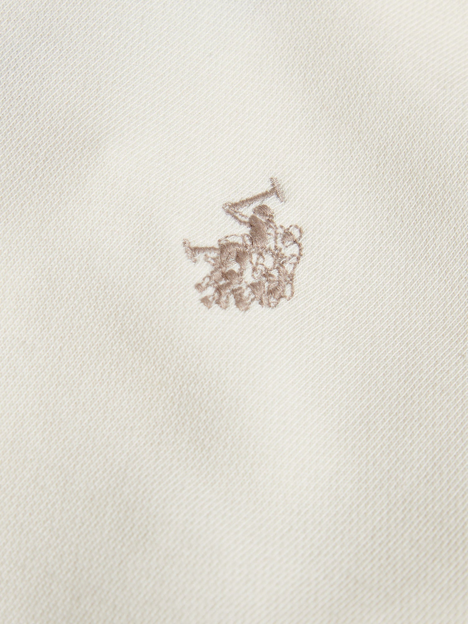 Boys Double Horsemen Hoodie Whisper White