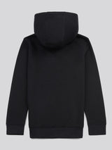 Boys Double Horsemen Hoodie Black Bright White DHM