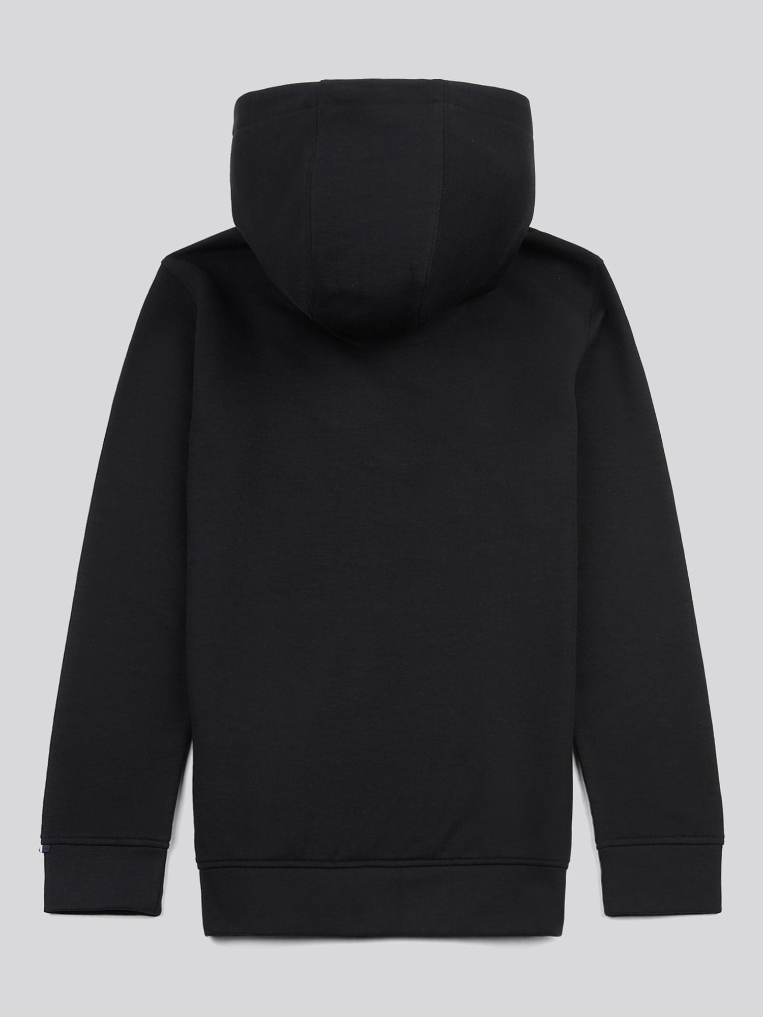 Boys Double Horsemen Hoodie Black Bright White DHM