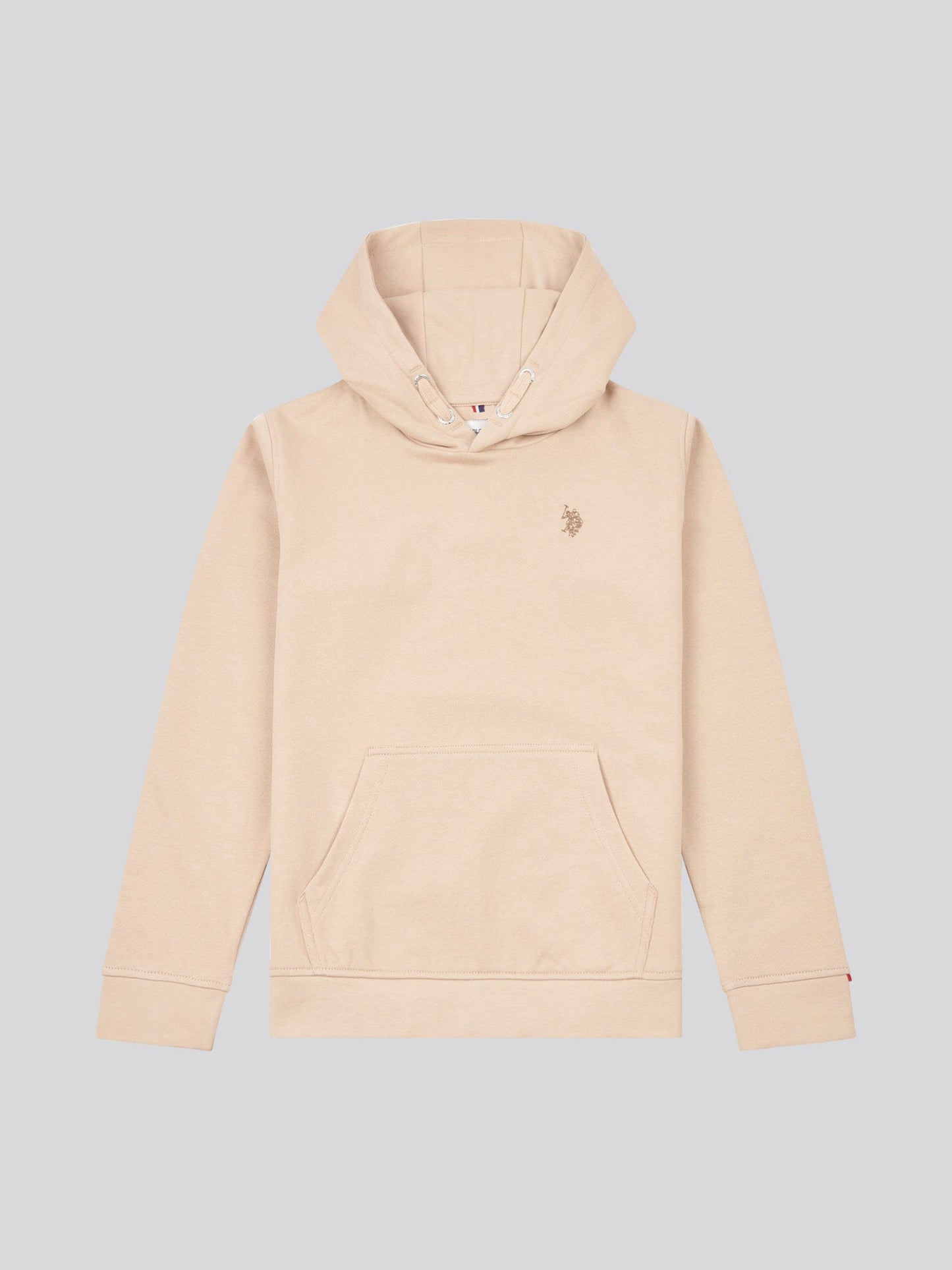 Boys Double Horsemen Hoodie Doeskin