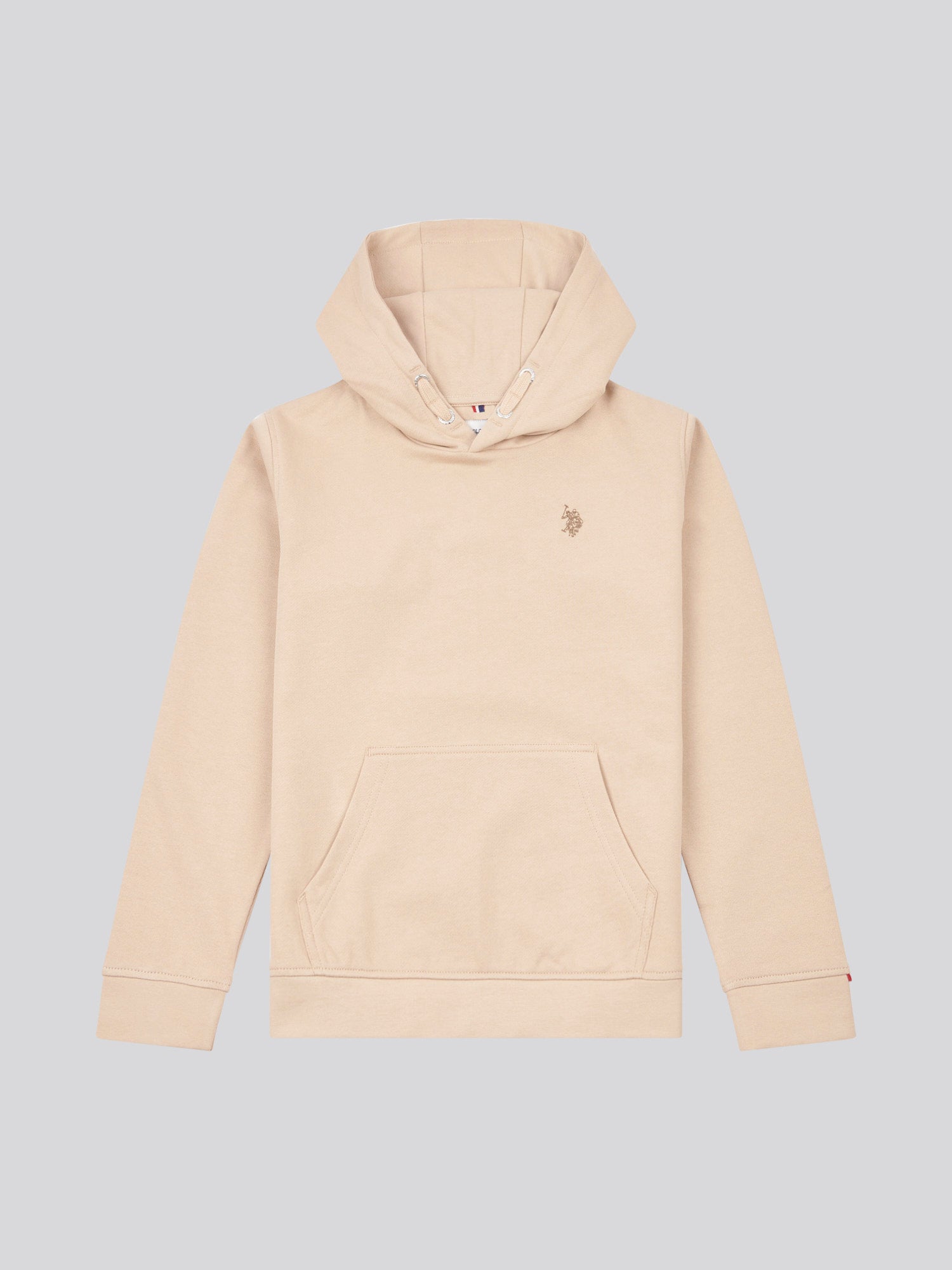 Boys Double Horsemen Hoodie Doeskin