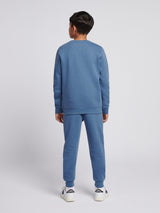 Boys Graphic Crew & Jogger Set in Blue Horizon