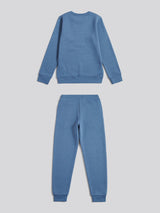 Boys Graphic Crew & Jogger Set in Blue Horizon
