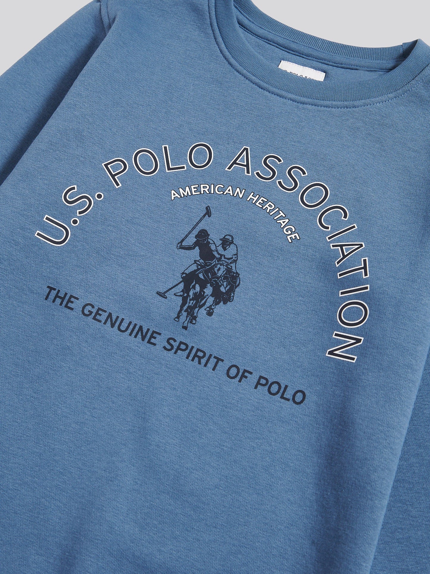 Boys Graphic Crew & Jogger Set in Blue Horizon