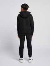 Boys Circle Graphic Hoodie & Jogger Set in Black