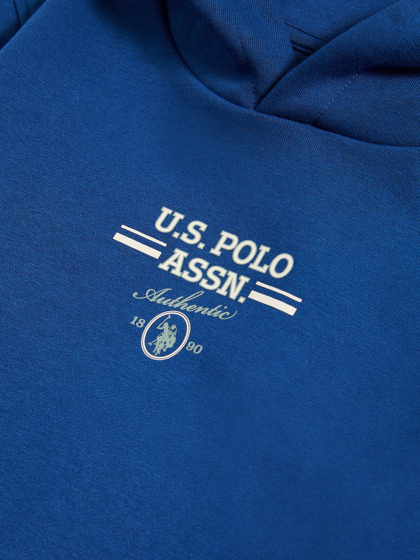 Boys Script Graphic Hoodie & Jogger Set in Navy Peony