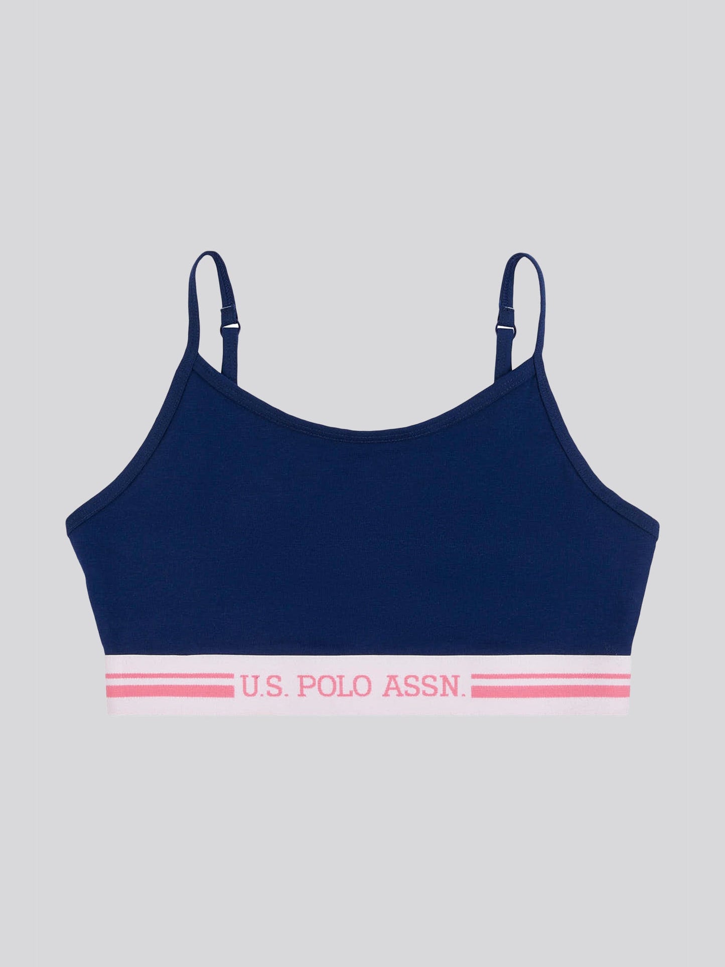 Girls 2 Pack Bralettes in Medieval Blue
