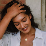 Ursa Birthstone Star Stud Earrings | 18K Gold Plated