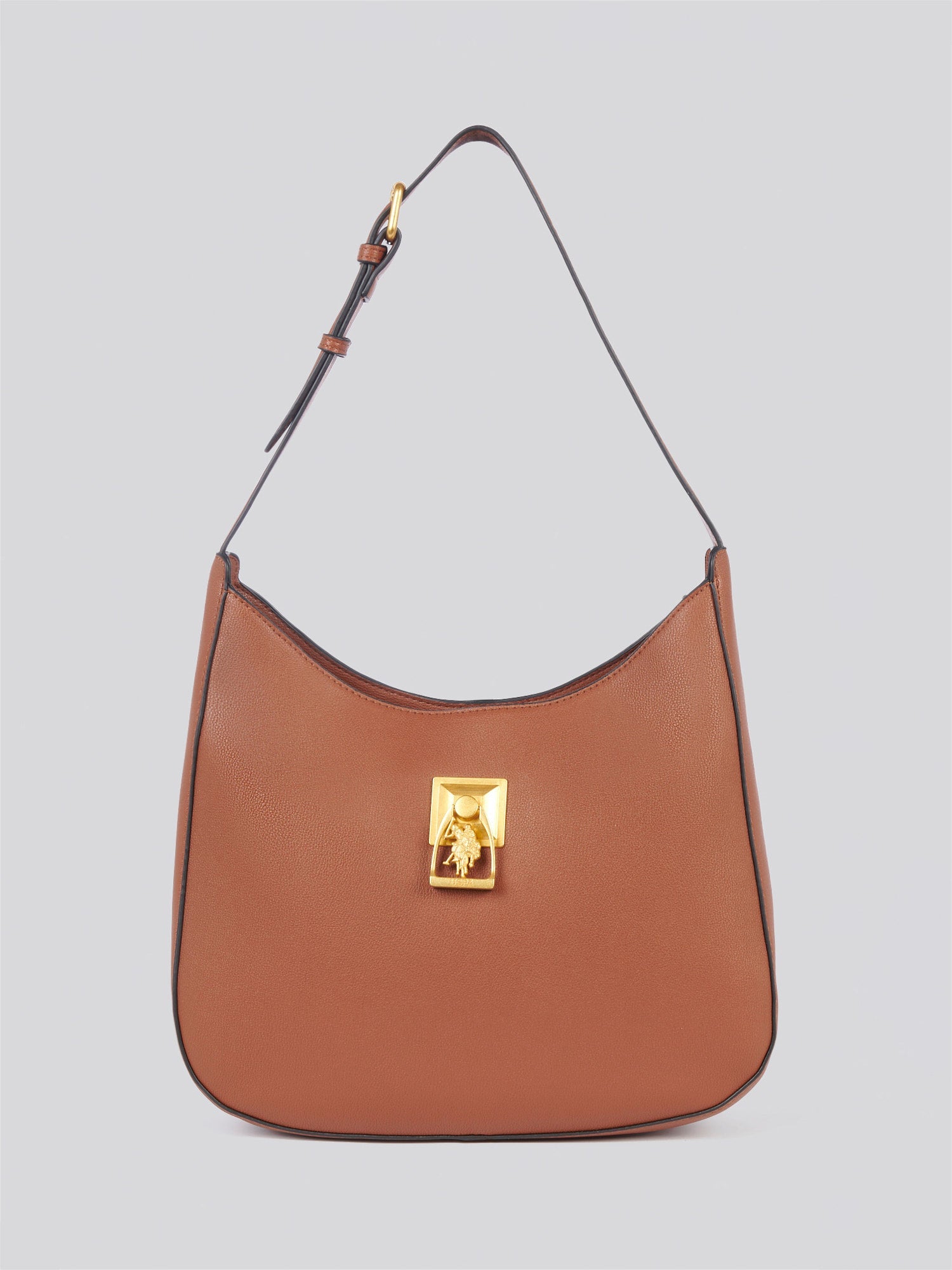 U.S. Polo Assn. Womens Earth Hobo Bag in Tan