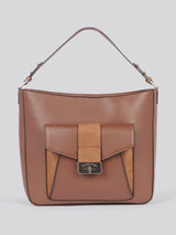 U.S. Polo Assn. Womens Romantic Hobo Bag in Brown