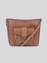 U.S. Polo Assn. Womens Romantic Hobo Bag in Brown