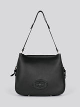 U.S. Polo Assn. Womens Retro Hobo Bag in Black