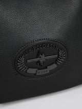 U.S. Polo Assn. Womens Retro Hobo Bag in Black