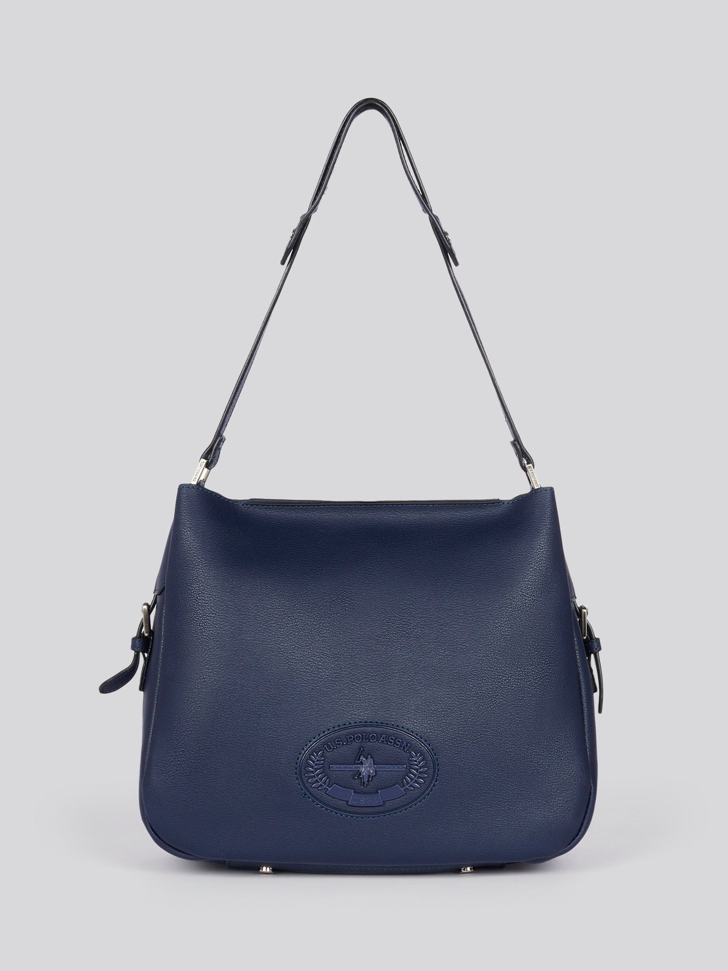 U.S. Polo Assn. Womens Retro Hobo Bag in Navy