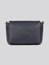 U.S. Polo Assn. Womens Stanford Flap Crossbody Bag in Navy