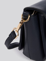 U.S. Polo Assn. Womens Stanford Flap Crossbody Bag in Navy