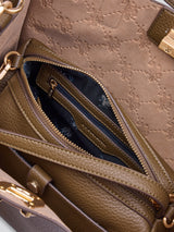 Womens Middleton Double Handle Bag in Stone