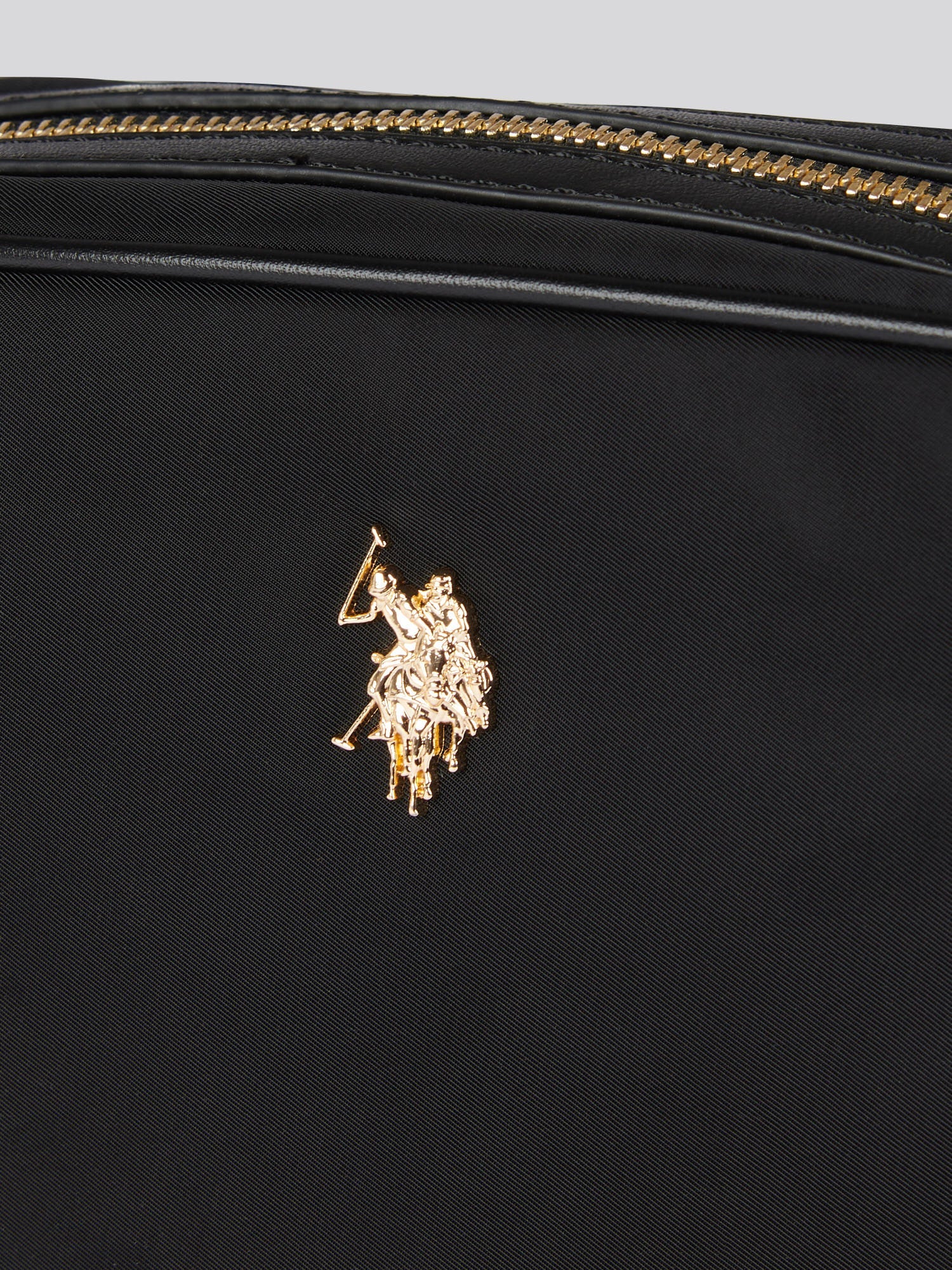 U.S. Polo Assn. Womens Houston Crossbody Bag Black