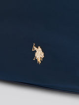 U.S. Polo Assn. Womens Houston Large Double Handle Bag Navy