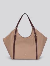 U.S. Polo Assn. Womens Houston Large Double Handle Bag Warm Taupe