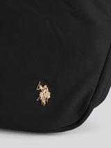 U.S. Polo Assn. Womens Houston Hobo Bag Black