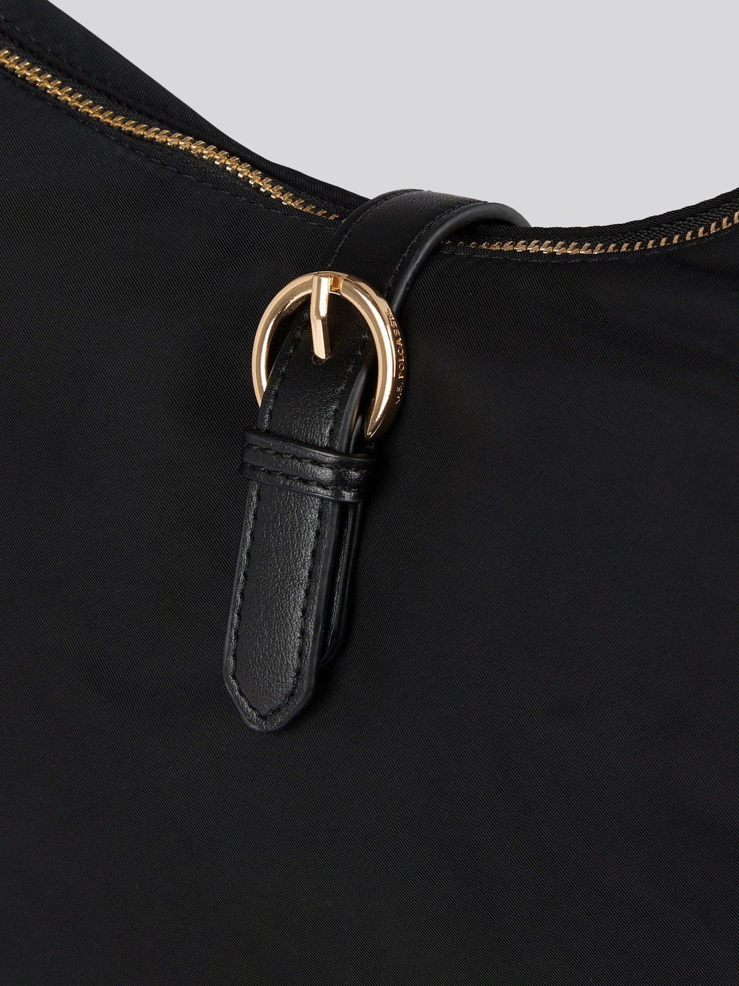 U.S. Polo Assn. Womens Houston Hobo Bag Black