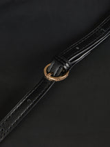 U.S. Polo Assn. Womens Houston Hobo Bag Black