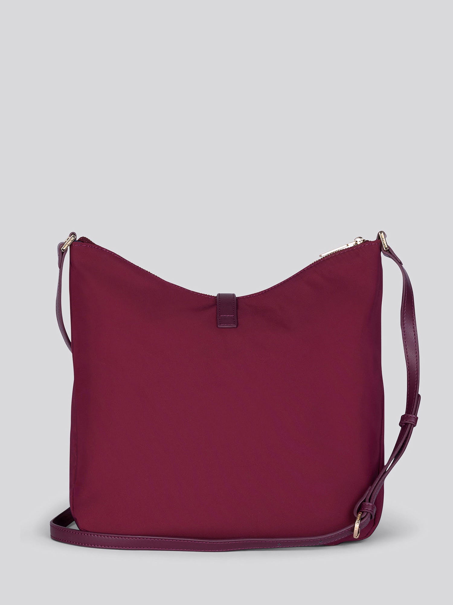 U.S. Polo Assn. Womens Houston Hobo Bag Wine