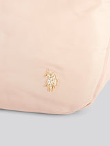 U.S. Polo Assn. Womens Houston Hobo Bag Warm Taupe