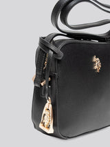 U.S. Polo Assn. Womens Jones Crossbody Bag Black
