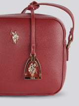 U.S. Polo Assn. Womens Jones Crossbody Bag Wine